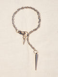 Pulsera PinXito cierre plateado corto