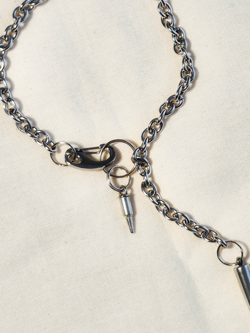 Pulsera PinXito cierre plateado corto