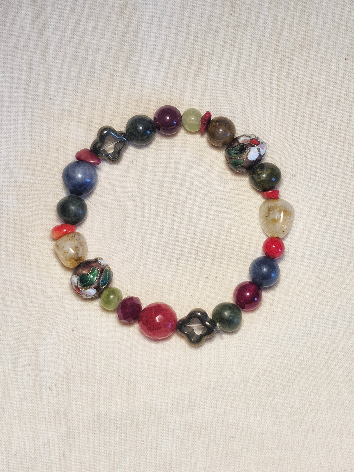 Collar y pulsera para Lucía