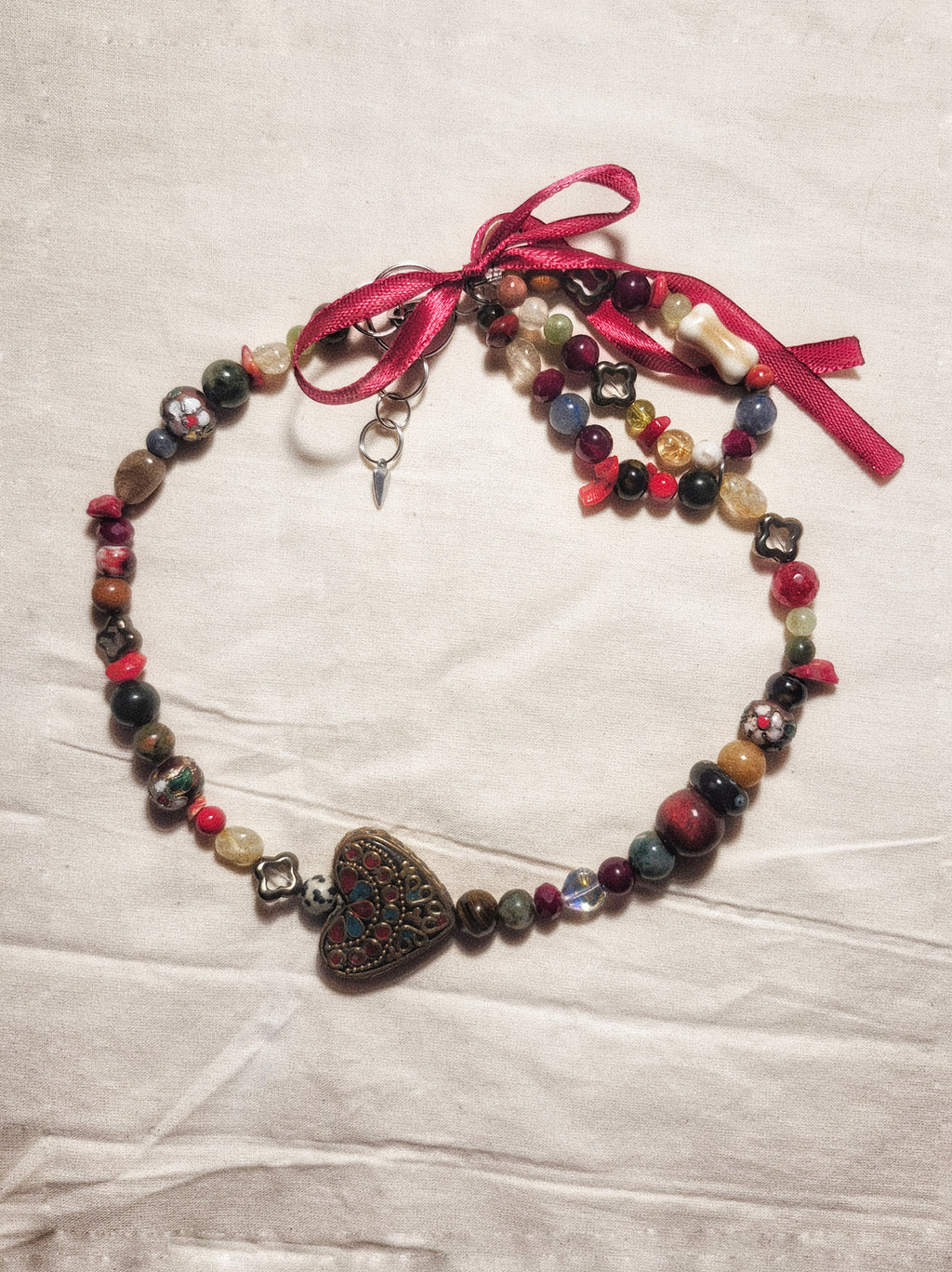 Collar y pulsera para Lucía